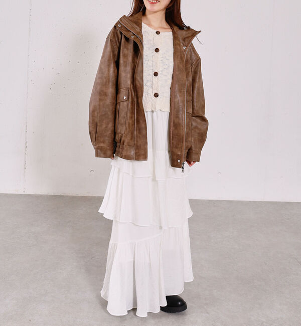 archives「２ｗａｙアソートミドルブルゾン」|テーラードジャケット|