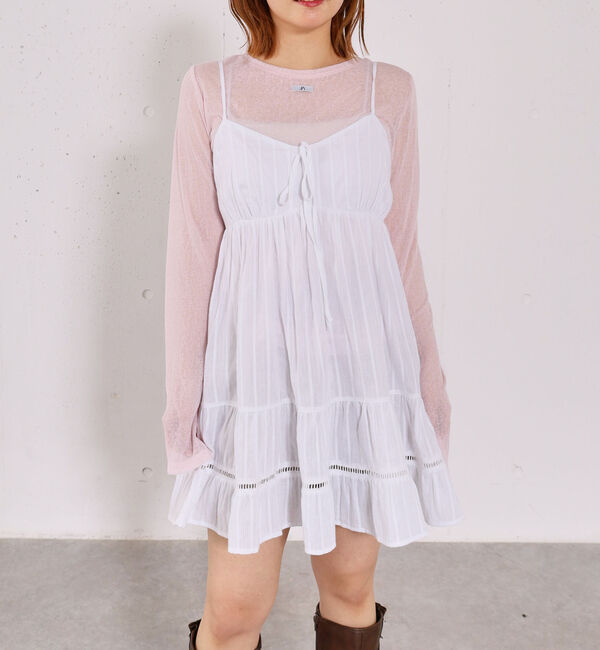 archives「カラミ刺?キャミＯＰ」|チュニック|