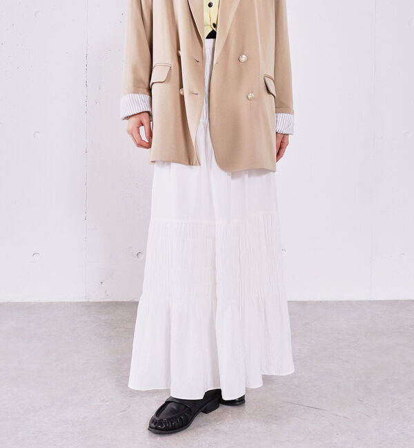 archives「シャーリングティアードＳＫ」|スカート|