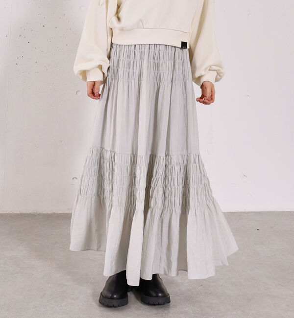 archives「シャーリングティアードＳＫ」|スカート|