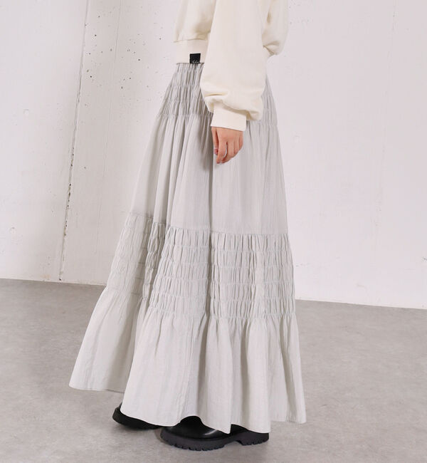 archives「シャーリングティアードＳＫ」|スカート|