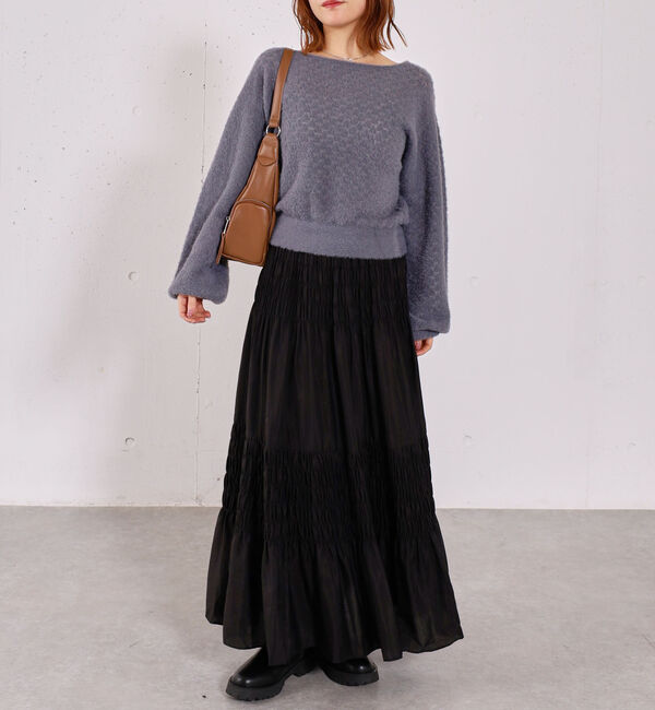 archives「シャーリングティアードＳＫ」|スカート|