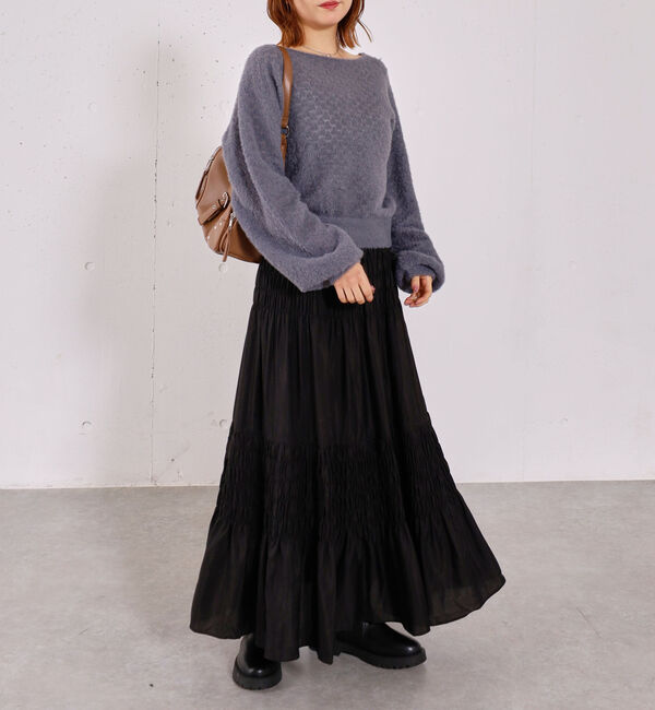 archives「シャーリングティアードＳＫ」|スカート|