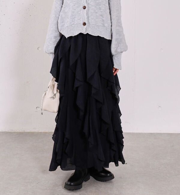 archives「エスカルゴラッフルスカート」|スカート|