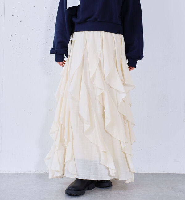 archives「エスカルゴラッフルスカート」|スカート|
