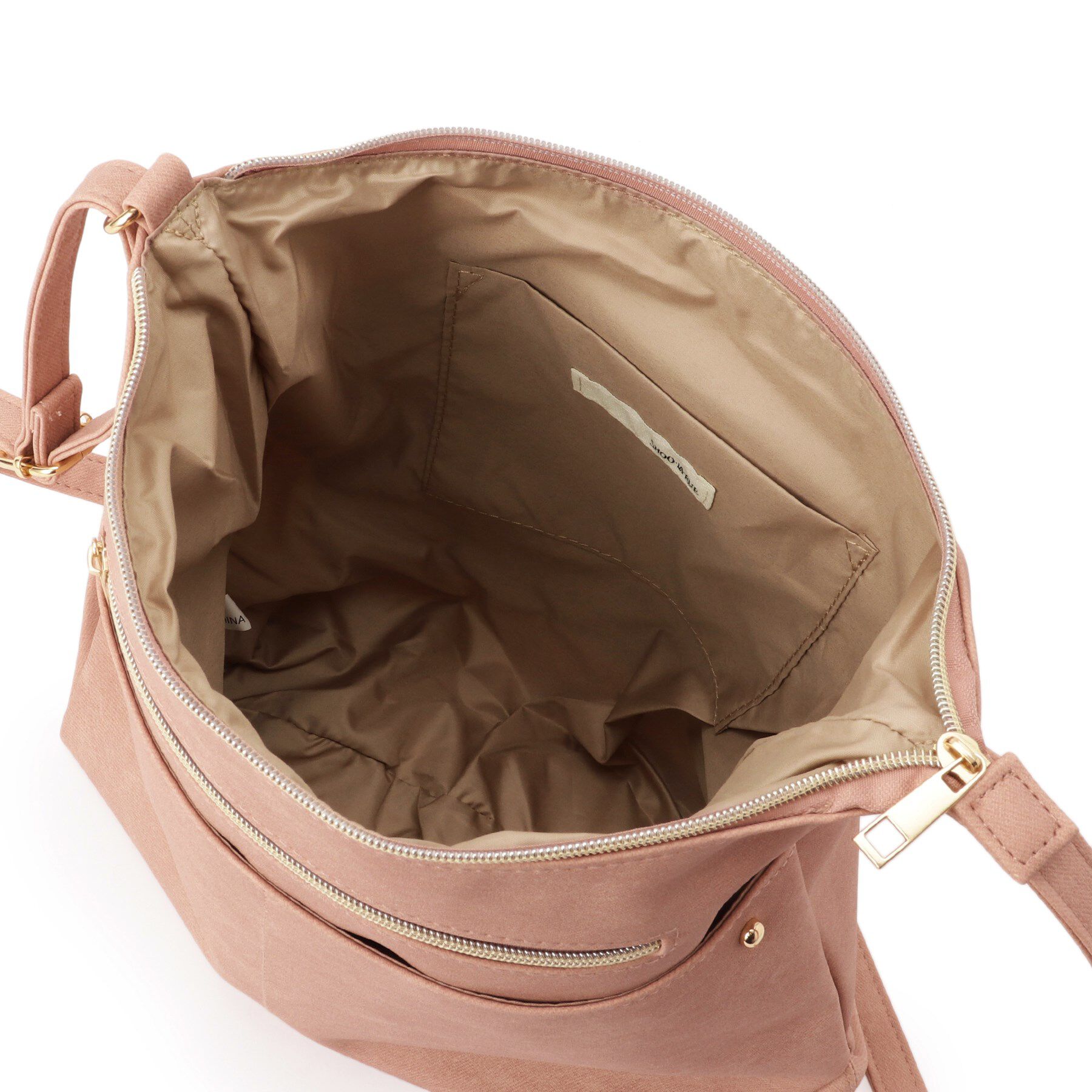 SHOO･LA･RUE「フロントWポケットショルダーバッグ」|ショルダー・メッセンジャー|