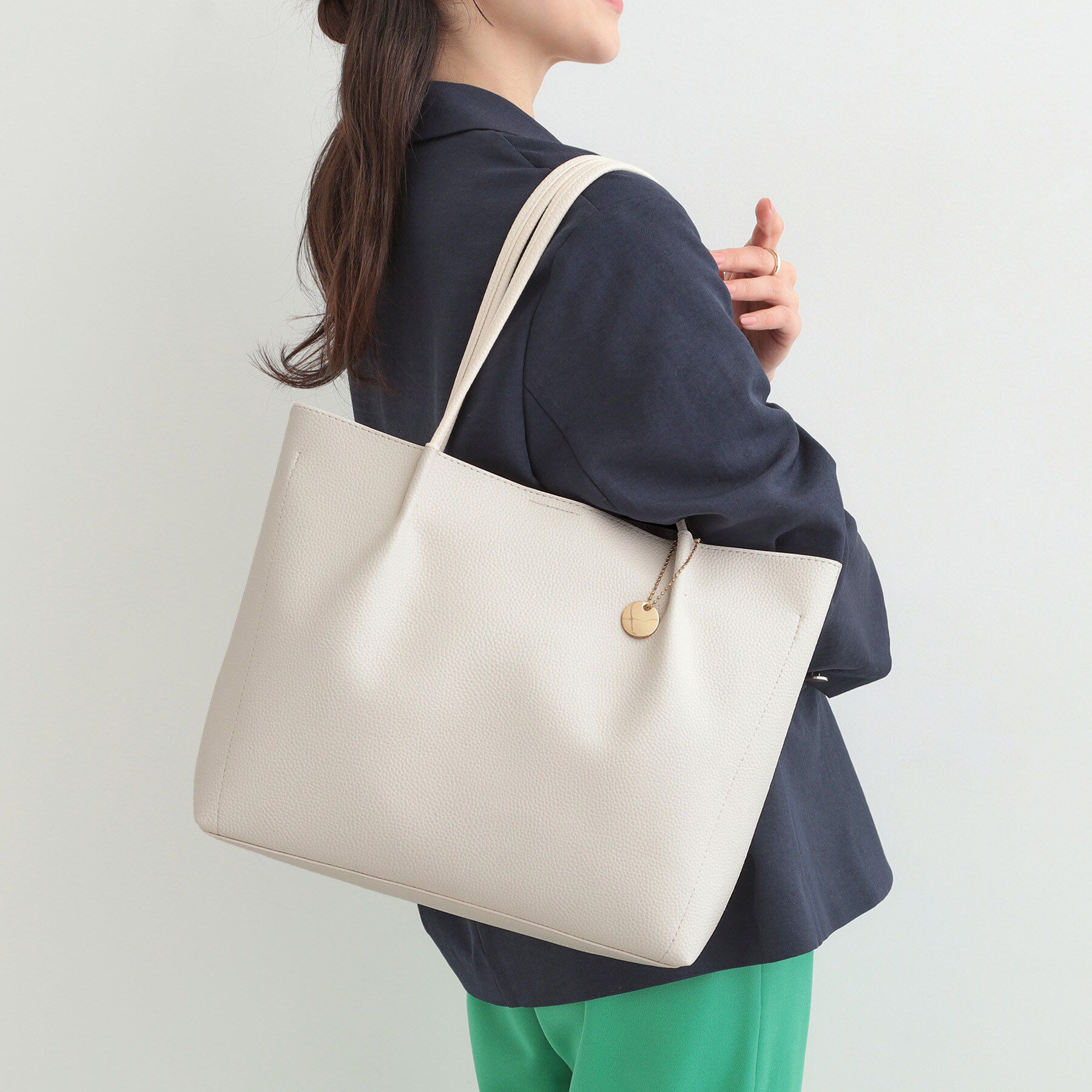 SHOO･LA･RUE「【軽量】3層A4トートバッグ」|トートバッグ|