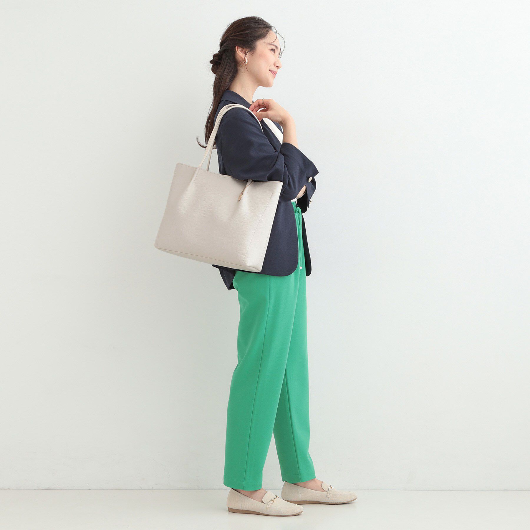 SHOO･LA･RUE「【軽量】3層A4トートバッグ」|トートバッグ|