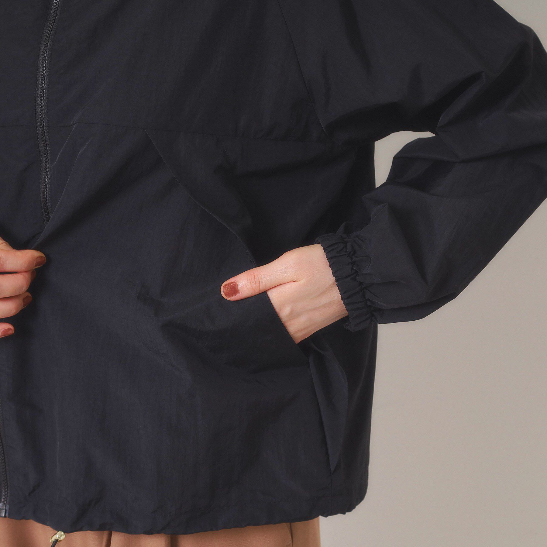 ITS&rsquo;DEMO「【撥水／洗濯機OK】ポケッタブルブルゾン」|ブルゾン・スタジャン|