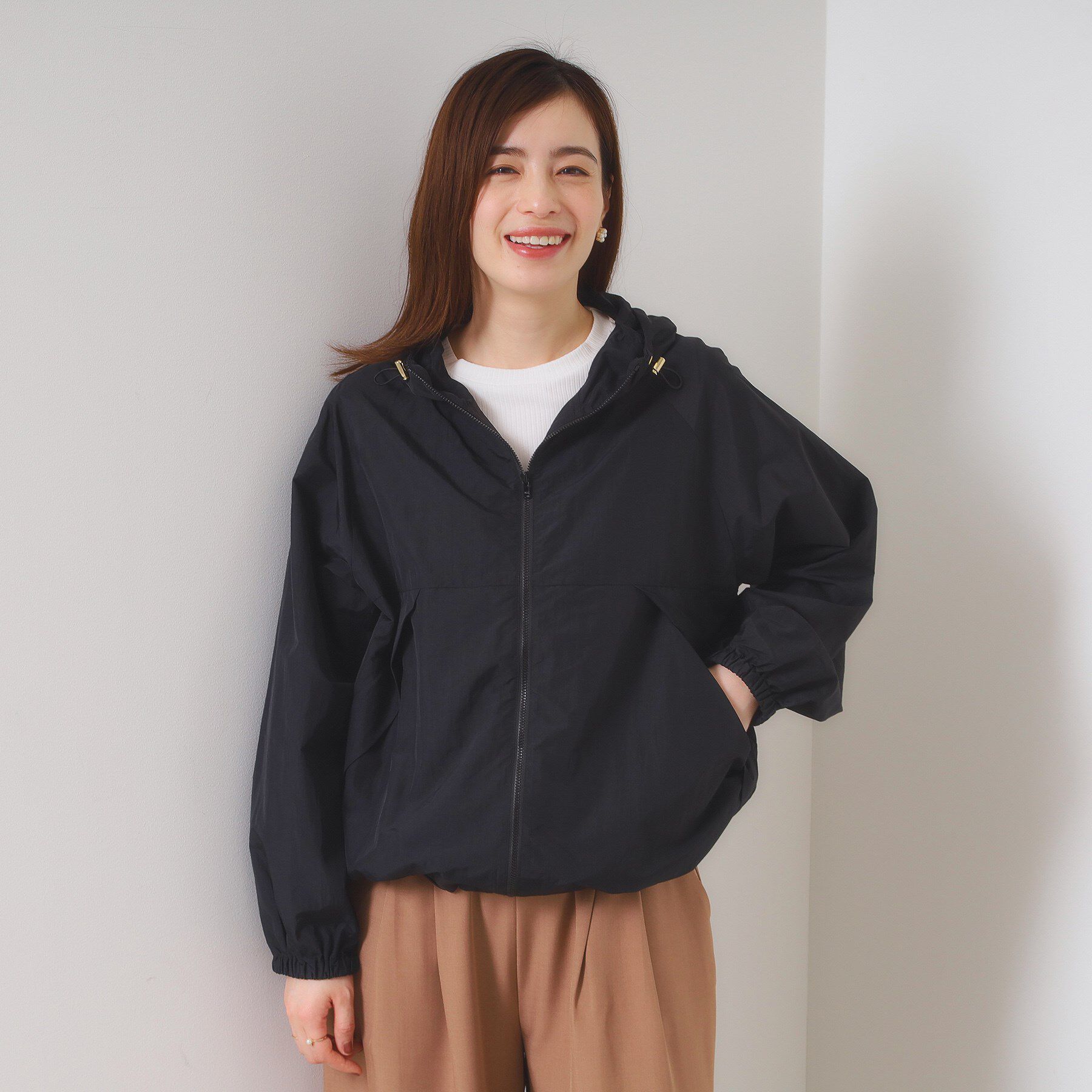 ITS&rsquo;DEMO「【撥水／洗濯機OK】ポケッタブルブルゾン」|ブルゾン・スタジャン|