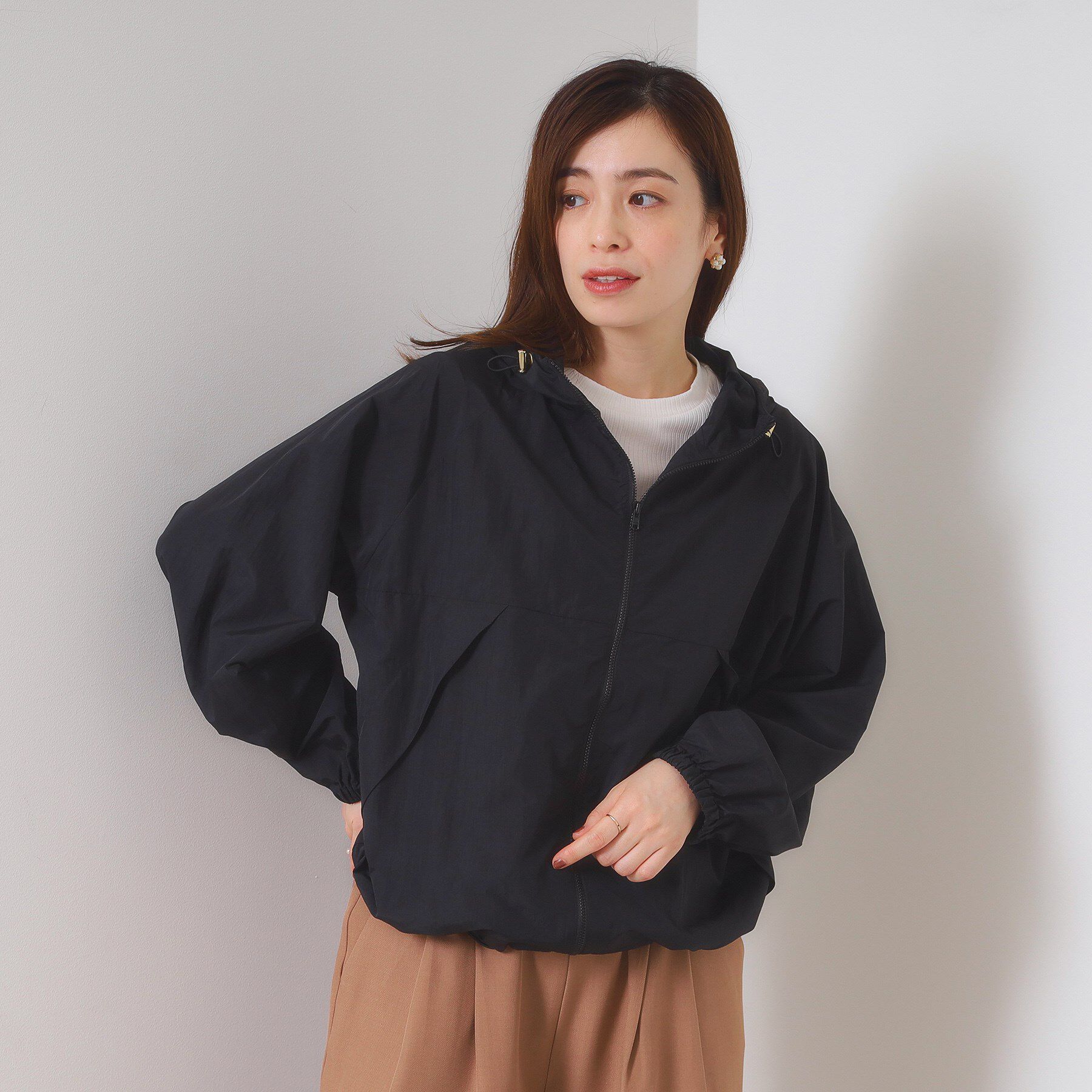 ITS&rsquo;DEMO「【撥水／洗濯機OK】ポケッタブルブルゾン」|ブルゾン・スタジャン|