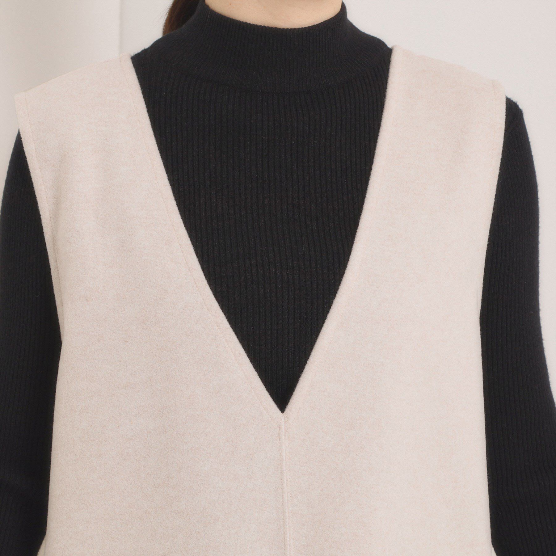 ITS&rsquo;DEMO「【洗濯機OK】カットメルトンジャンスカ」|ワンピース|