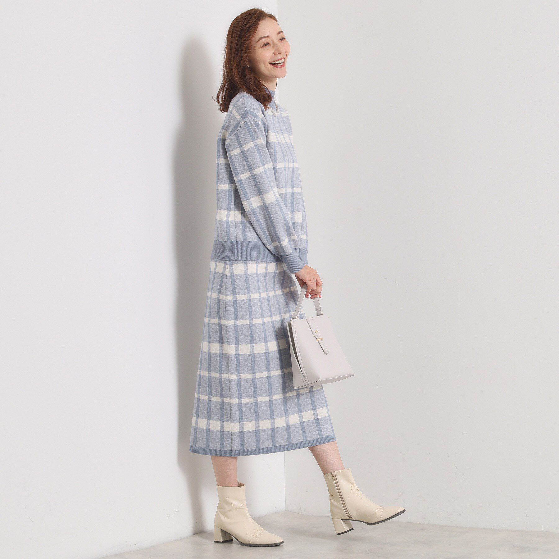 ITS&rsquo;DEMO「【手洗い可】タイトスカートニットセットアップ」|スーツ|