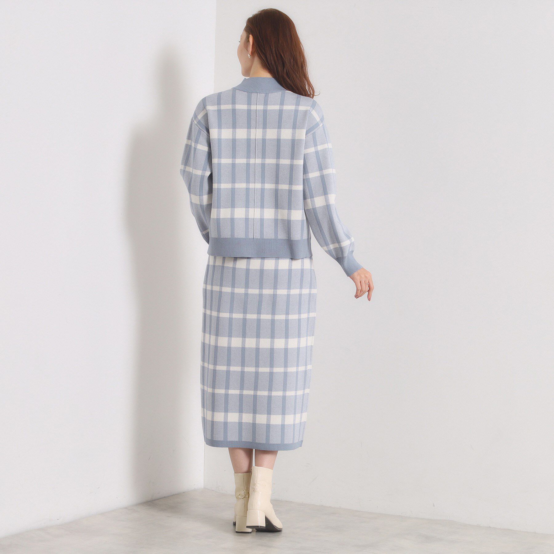 ITS&rsquo;DEMO「【手洗い可】タイトスカートニットセットアップ」|スーツ|