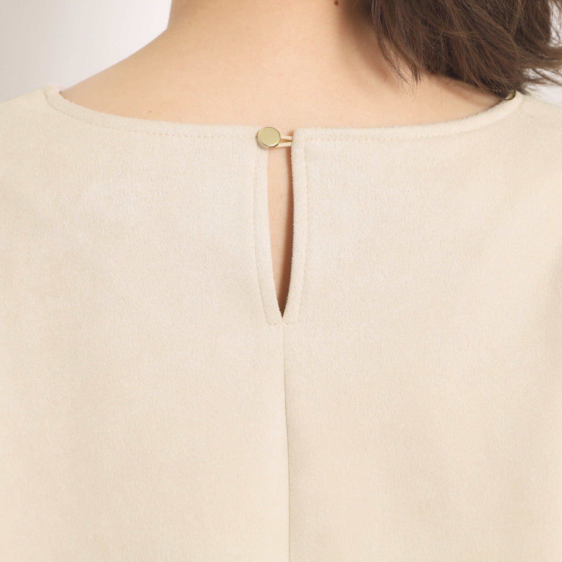 ITS&rsquo;DEMO「【セットアップ可／手洗い可】カットスエードプルオーバー」|Tシャツ・カットソー|