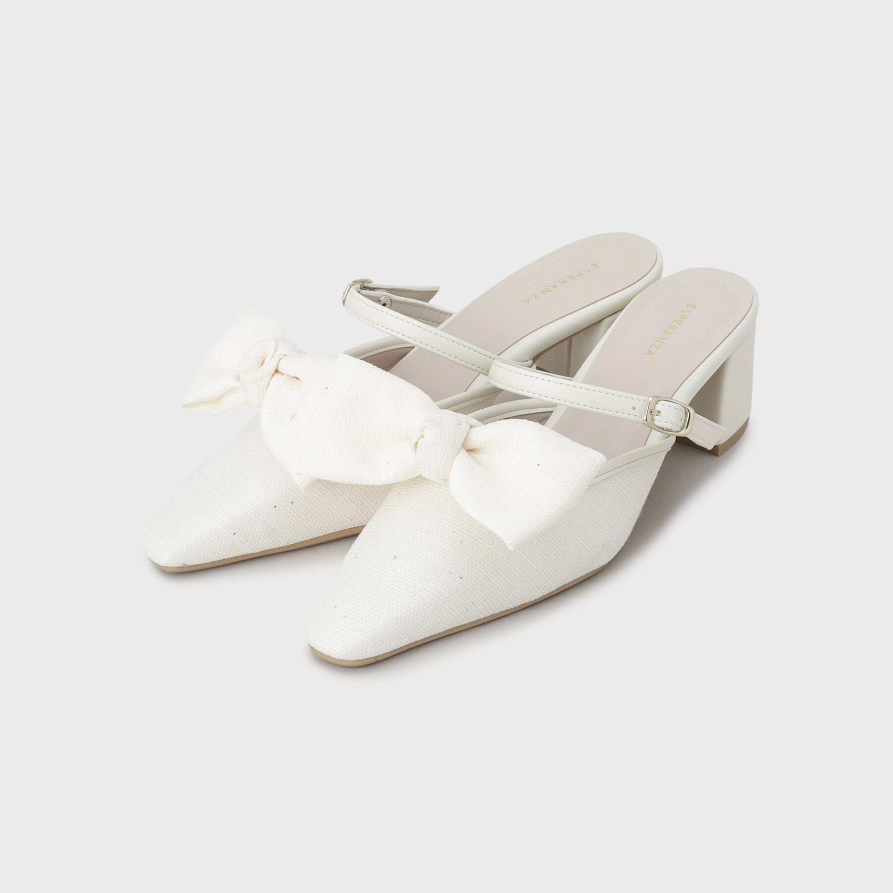 ESPERANZA「BIGリボン2WAYミュール」|サンダル|