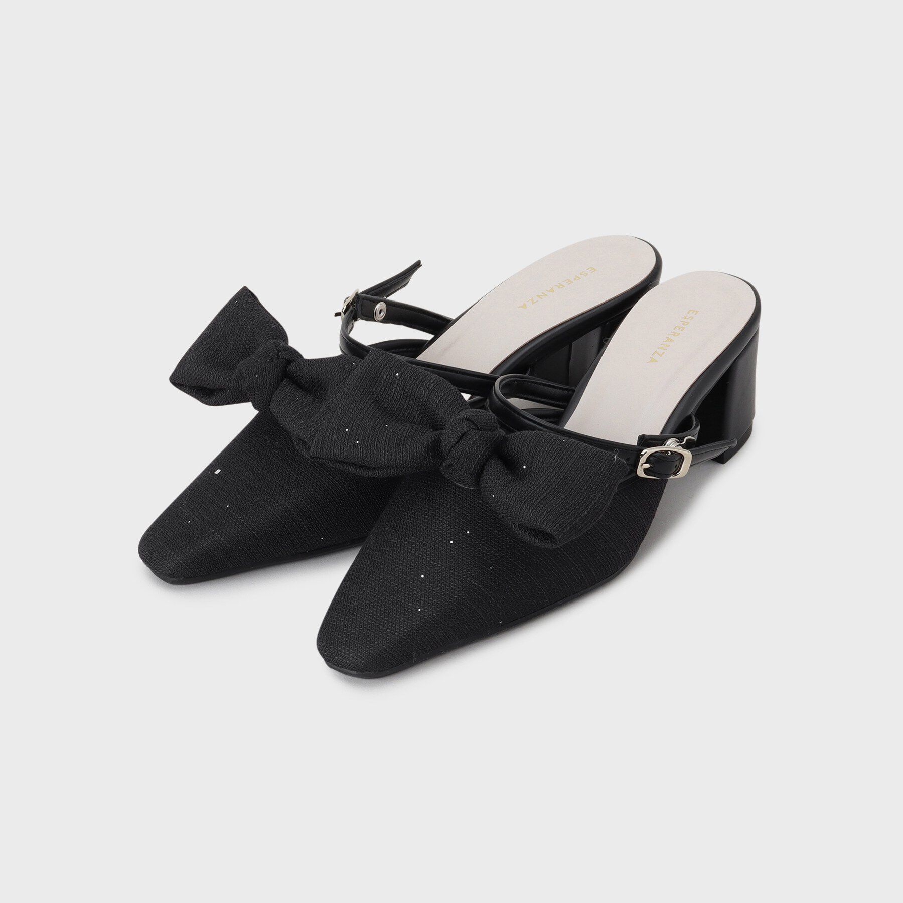 ESPERANZA「BIGリボン2WAYミュール」|サンダル|