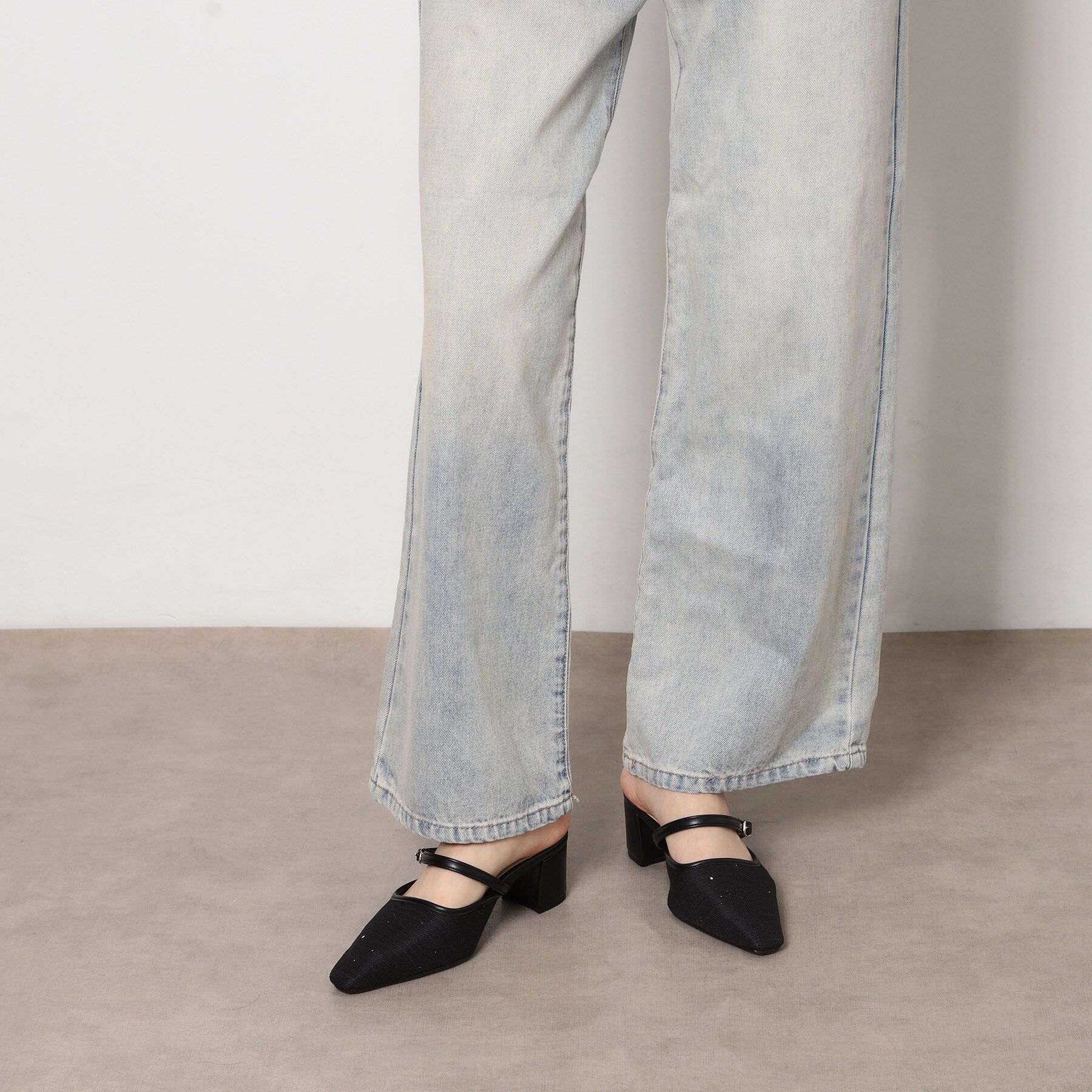 ESPERANZA「BIGリボン2WAYミュール」|サンダル|