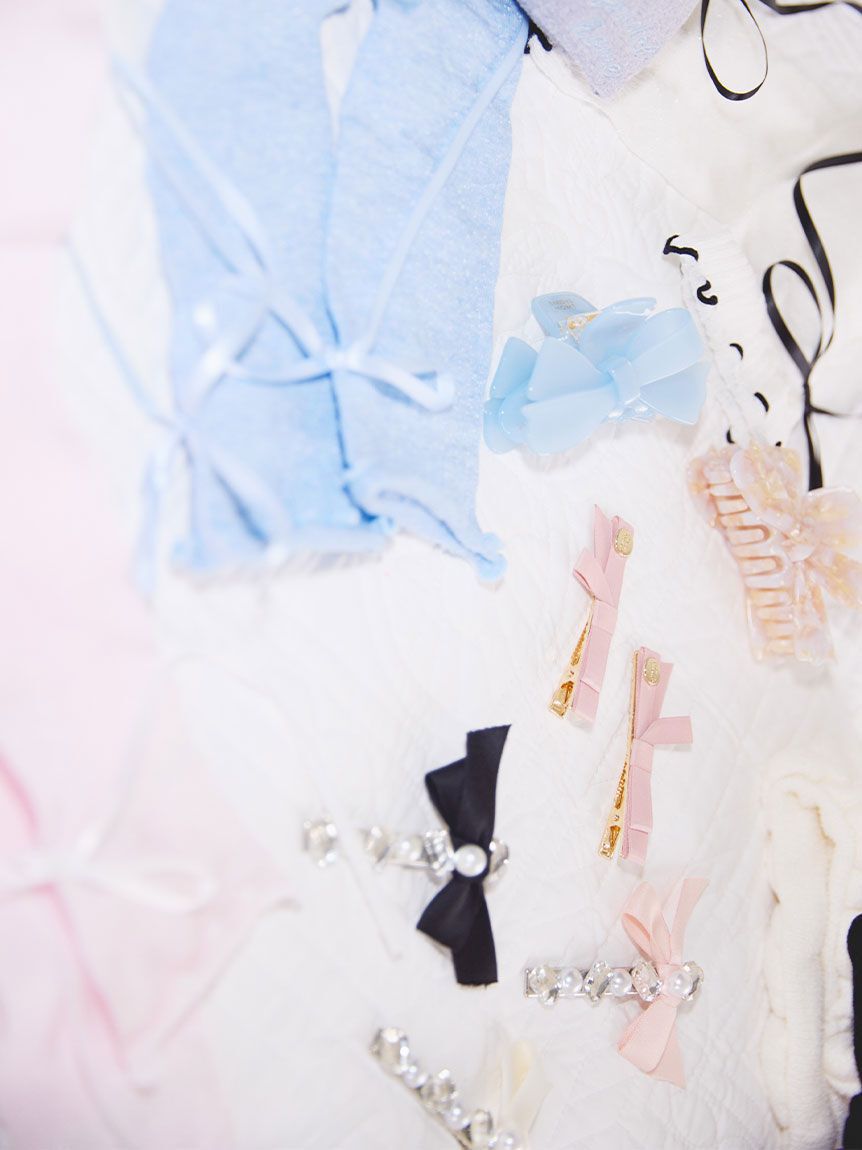 SNIDEL HOME「サテンリボンピン」|その他|