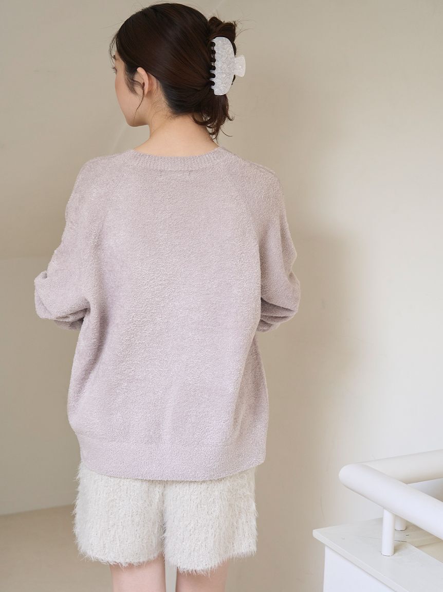 SNIDEL HOME「Vネックニット&times;ショートパンツセットアップ」|ルームウェア|