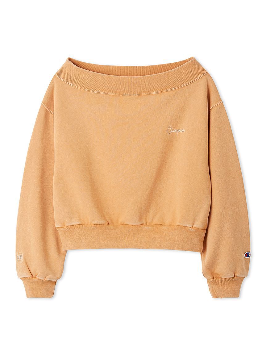 FRAY I.D「【FRAY I.D｜Champion】オフショルスウェット」|スウェット・ジャージ|