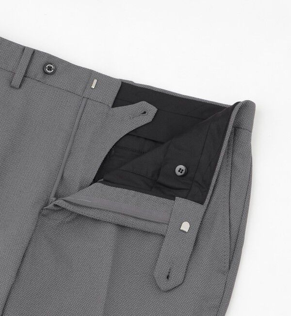 MACKINTOSH PHILOSOPHY「トロッター トラウザーズ #000（ナンバーゼロ）バーズアイストレッチ リサイクル」|スラックス|