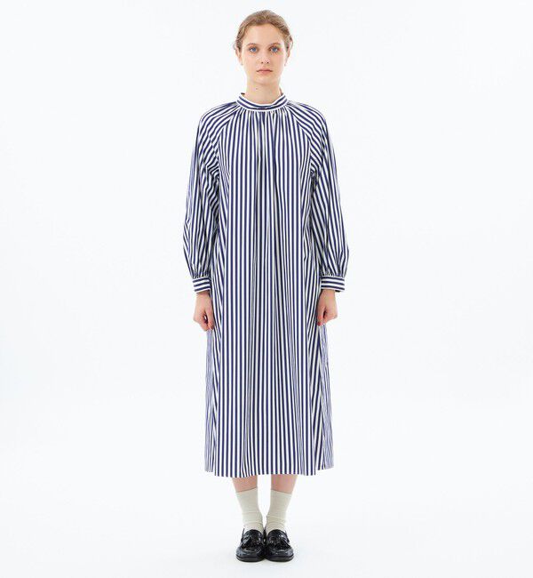 MACKINTOSH PHILOSOPHY「【WEB&一部店舗限定】THOMAS MASON ギャザーワンピース」|ワンピース|