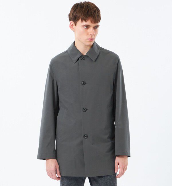 MACKINTOSH PHILOSOPHY「シャドーリップストップ  WELLINGTON(ウェリントン) BT HOOD SHORT」|ステンカラーコート|