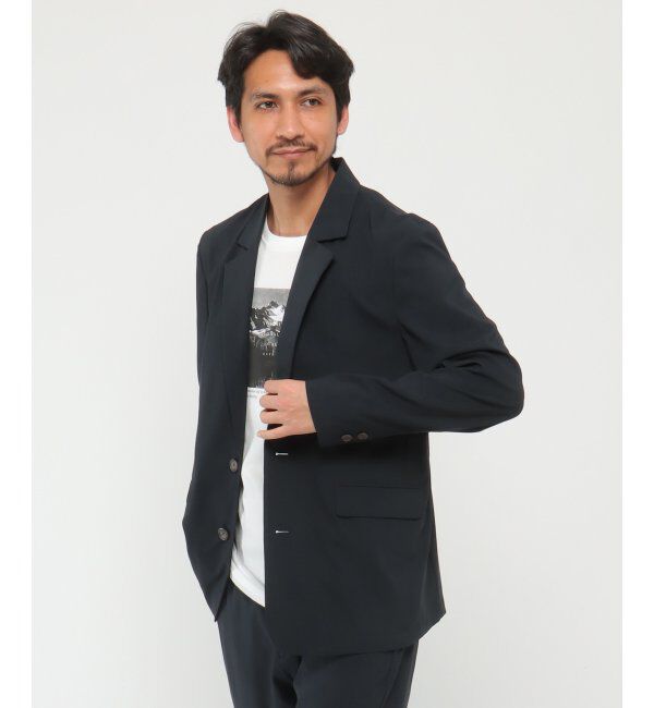 IKKA LOUNGE「Reflax ストレッチテーラードジャケット」|テーラードジャケット|