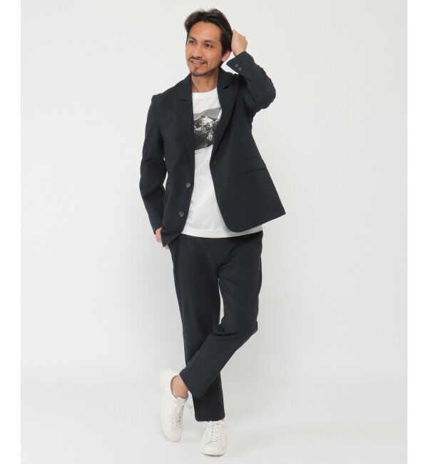 IKKA LOUNGE「Reflax ストレッチテーラードジャケット」|テーラードジャケット|