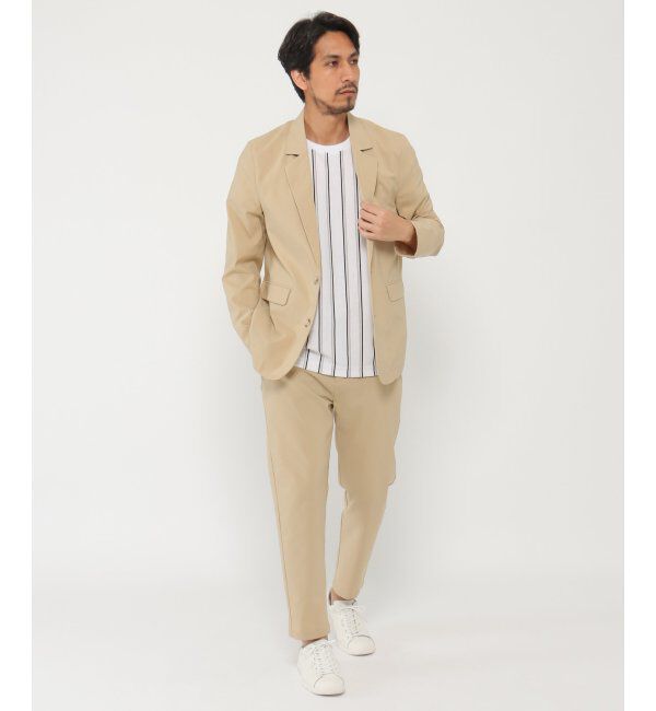 IKKA LOUNGE「Reflax ストレッチテーラードジャケット」|テーラードジャケット|