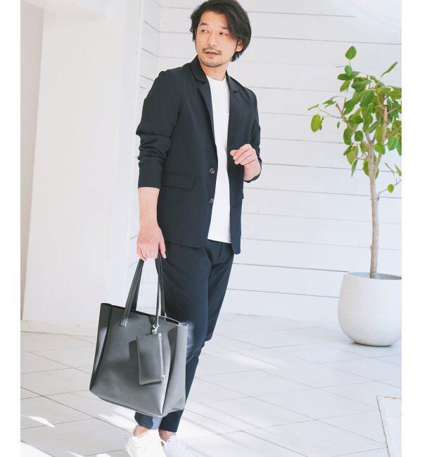 IKKA LOUNGE「Reflax ストレッチテーラードジャケット」|テーラードジャケット|