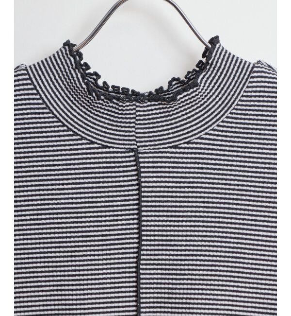 ikka「前後2WAY三角テレコプルオーバー」|Tシャツ・カットソー|