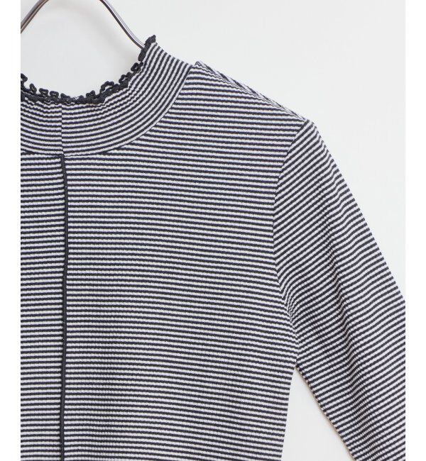 ikka「前後2WAY三角テレコプルオーバー」|Tシャツ・カットソー|