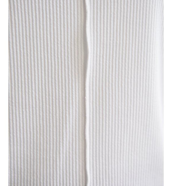 ikka「前後2WAY三角テレコプルオーバー」|Tシャツ・カットソー|