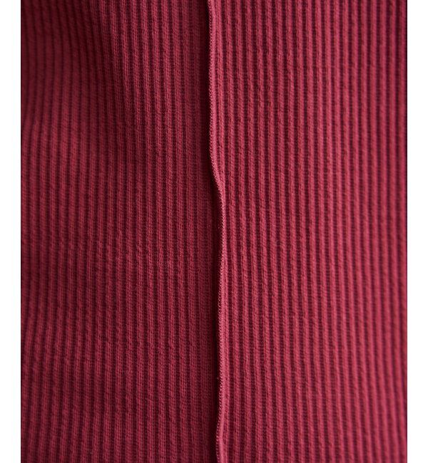 ikka「前後2WAY三角テレコプルオーバー」|Tシャツ・カットソー|