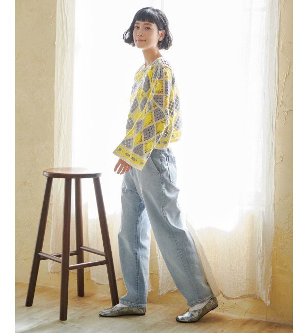 Lbc with Life「モチーフレースショートレースプルオーバー」|その他|