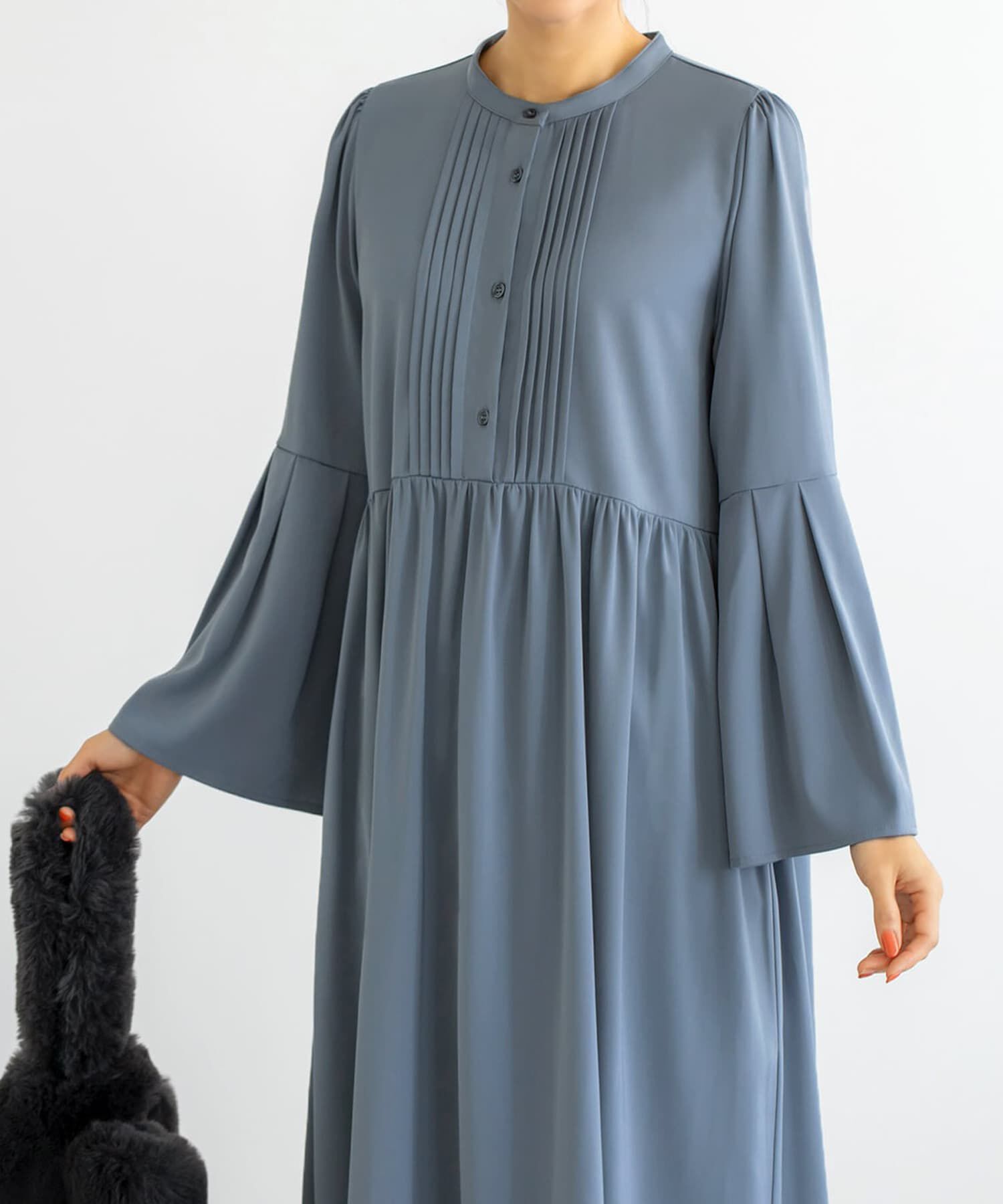 STYLE DELI「タック＆ギャザーワンピース」|ワンピース|