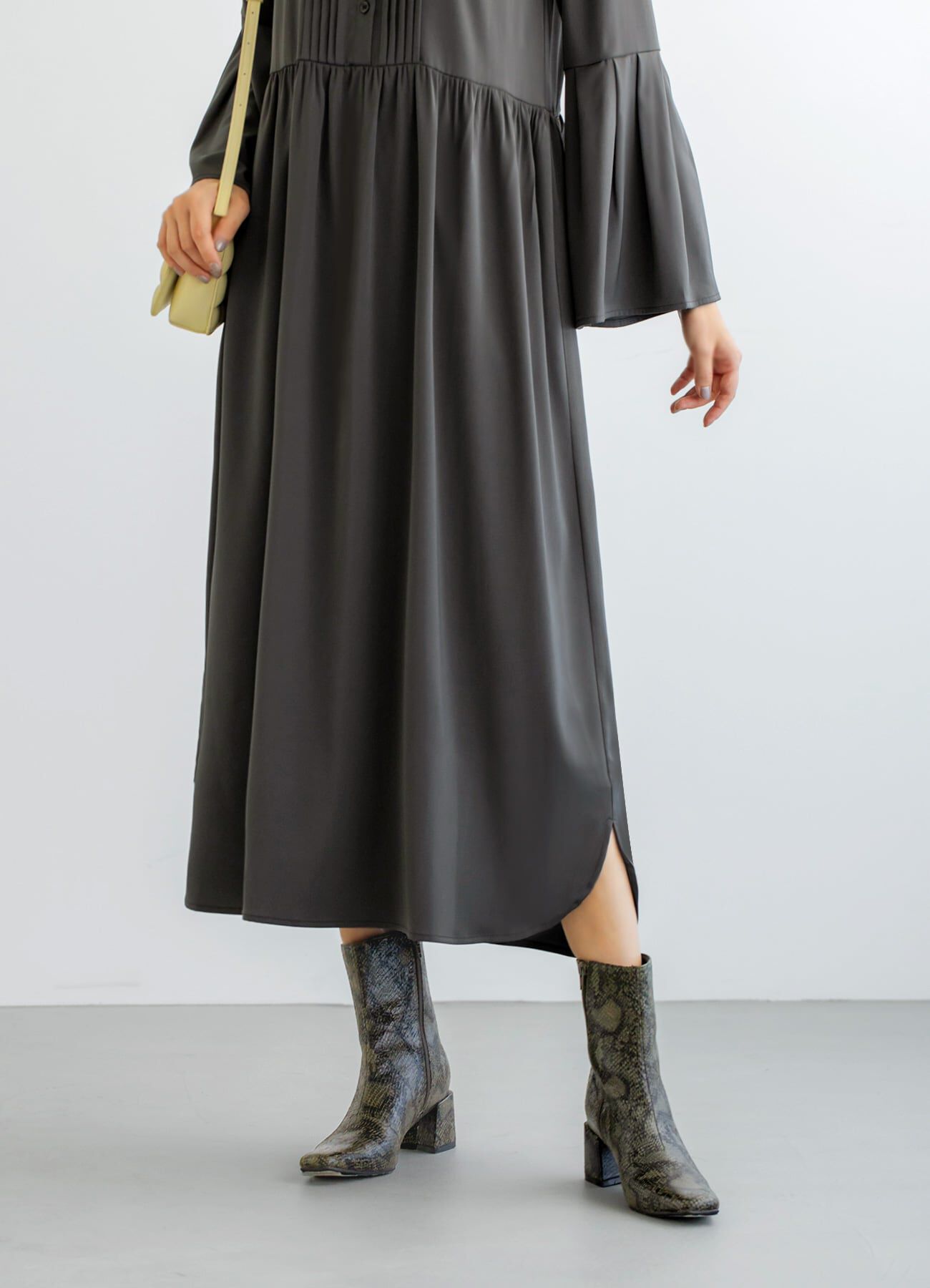 STYLE DELI「タック＆ギャザーワンピース」|ワンピース|