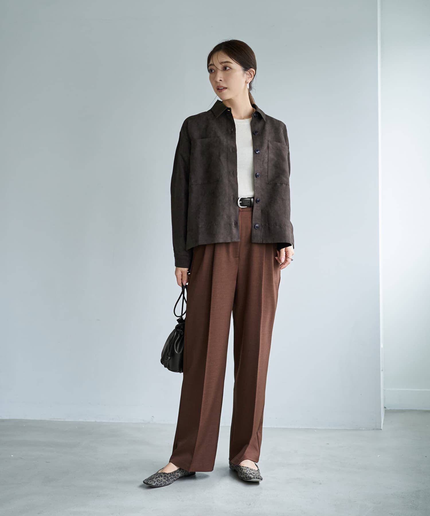 STYLE DELI「【LUXE】ライトスエードシャツ型ジャケット」|その他|