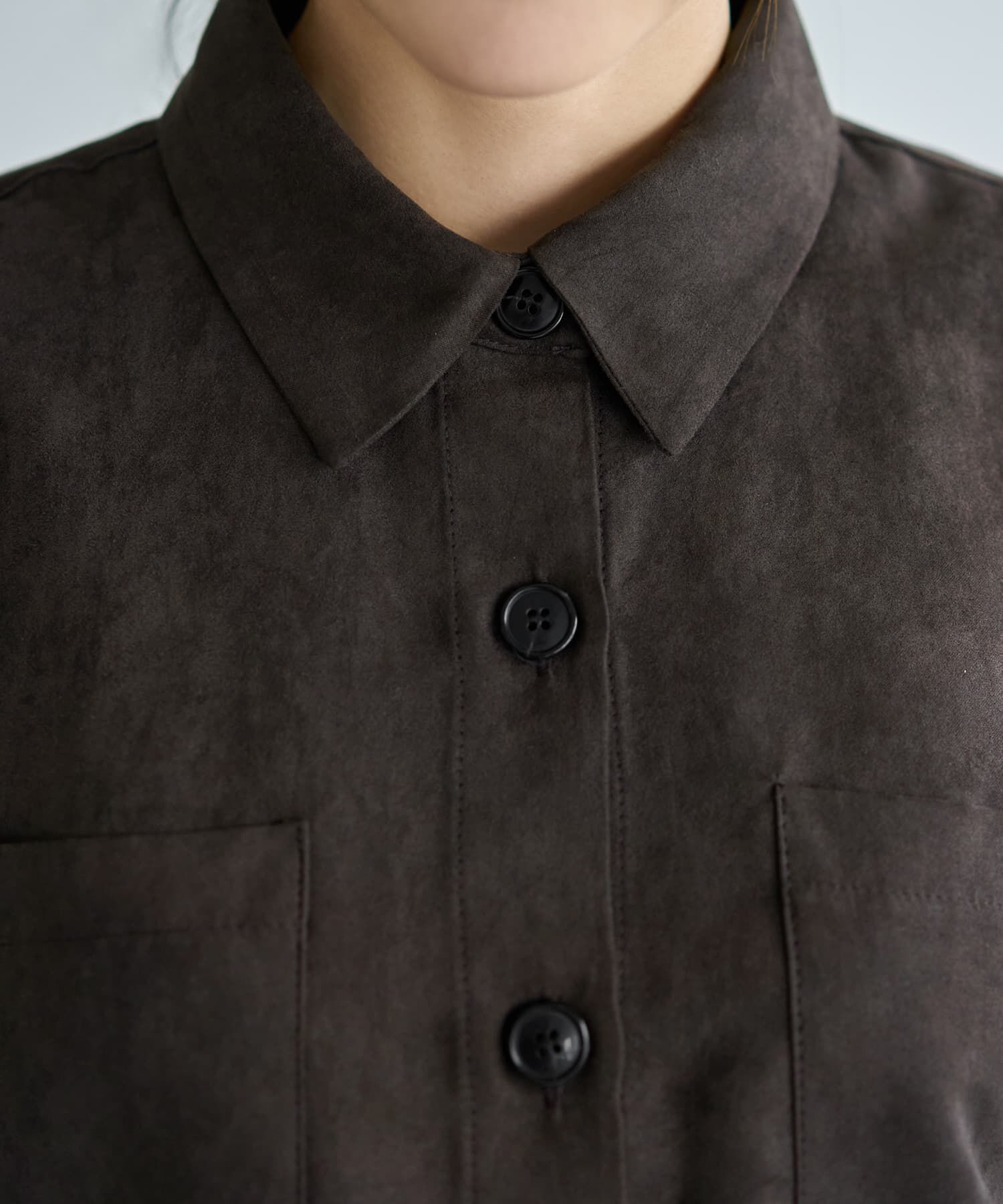 STYLE DELI「【LUXE】ライトスエードシャツ型ジャケット」|その他|