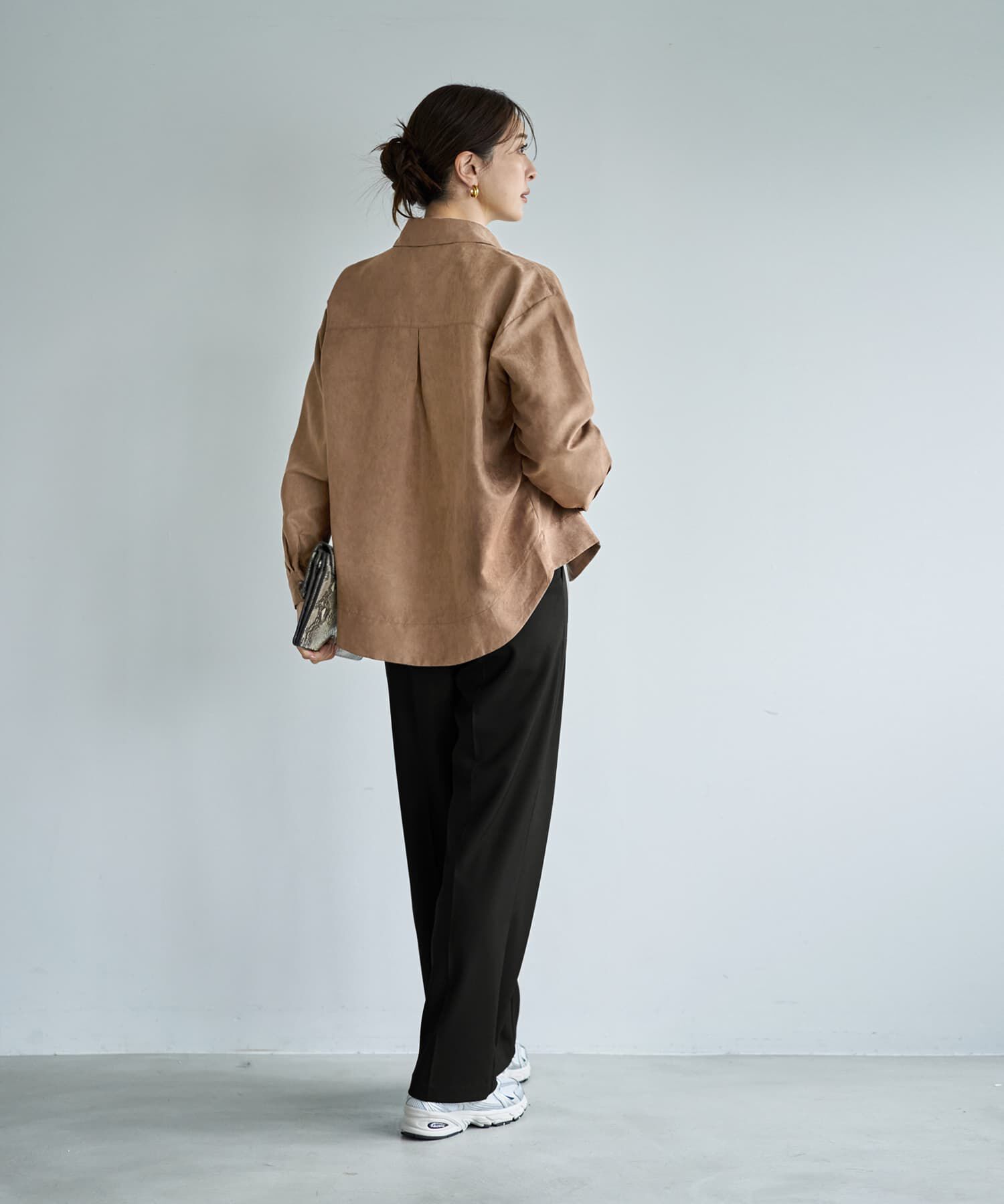 STYLE DELI「【LUXE】ライトスエードシャツ型ジャケット」|その他|