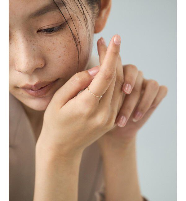 Jouete「[WEB LIMITED] K10YG リング カット」|リング|