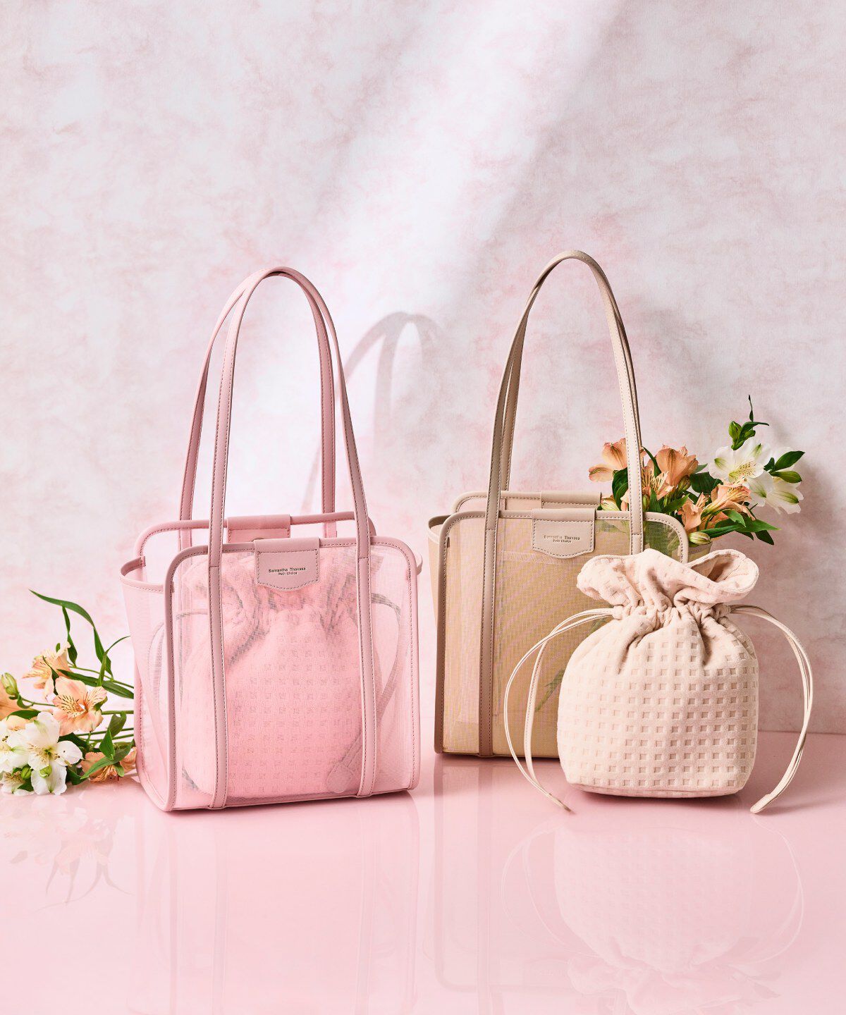 Samantha Thavasa Petit Choice「チュールトートバッグ」|トートバッグ|