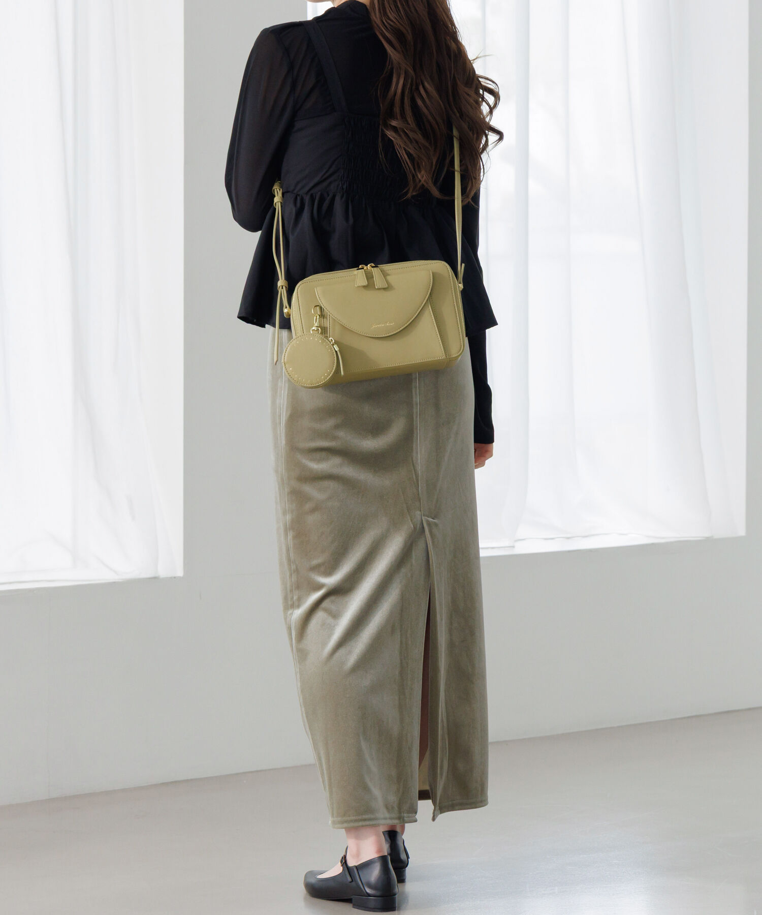 Jewelna Rose「Jewelna Rose ヴィクシー ショルダーバッグ コンパクトバッグ 16231」|ショルダー・メッセンジャー|