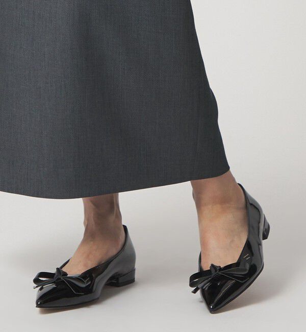 ODETTE E ODILE「【WEB限定】リボンタイ フラット20■&uarr;」|パンプス|