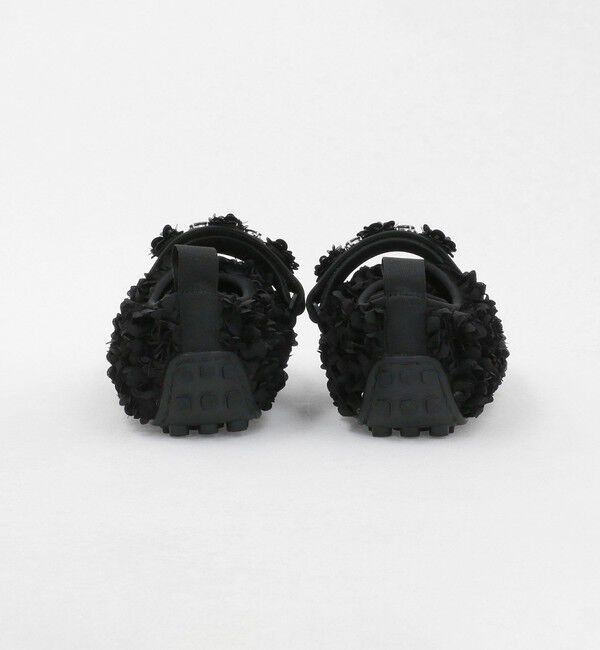 ODETTE E ODILE「＜SY＞ フラワービジューベルクロ フラット20&uarr;」|パンプス|