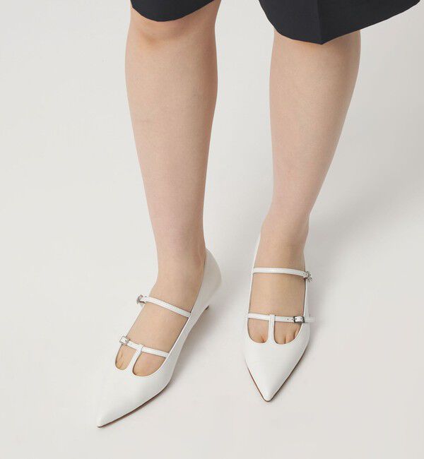 ODETTE E ODILE「T-2ストラップ パンプス35&uarr;」|パンプス|