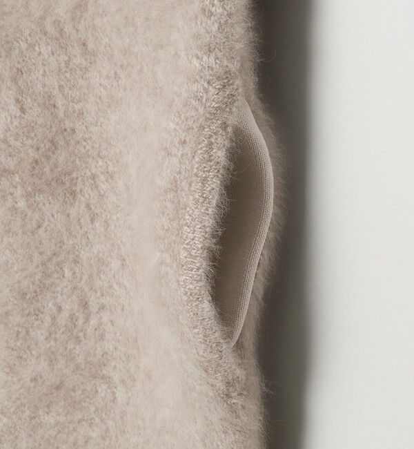 UNITED ARROWS「フォックスカシミヤ ジップ ベスト」|ベスト・ジレ|