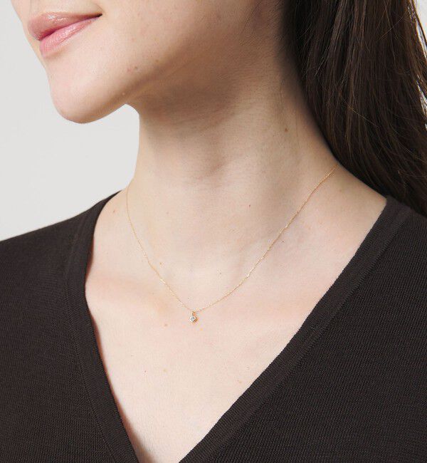 UNITED ARROWS「【別注】＜les bonbon＞K10 ESSENCE ネックレス」|ネックレス|